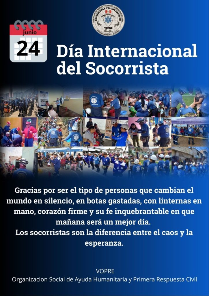 DIA DEL SOCORRISTA